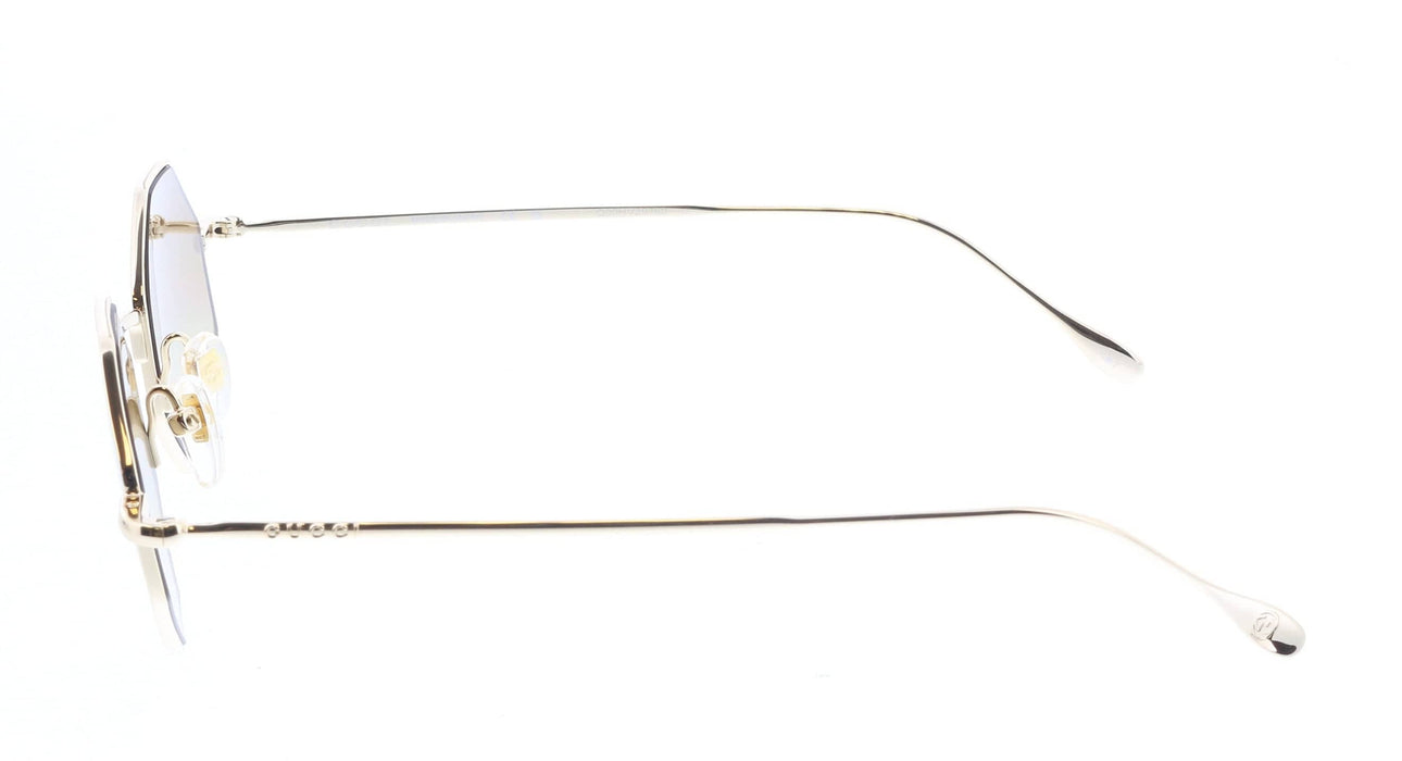 Gucci GG1814S-002 Gold geometric Unisex Sunglasses