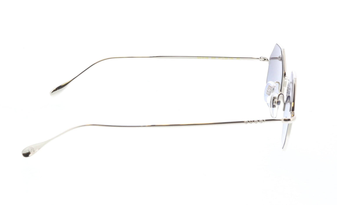 Gucci GG1814S-003 Silver geometric Unisex Sunglasses