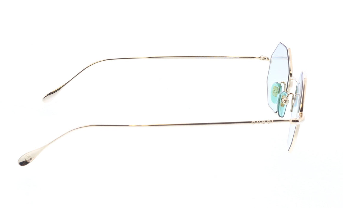 Gucci GG1814S-004 Gold geometric Unisex Sunglasses