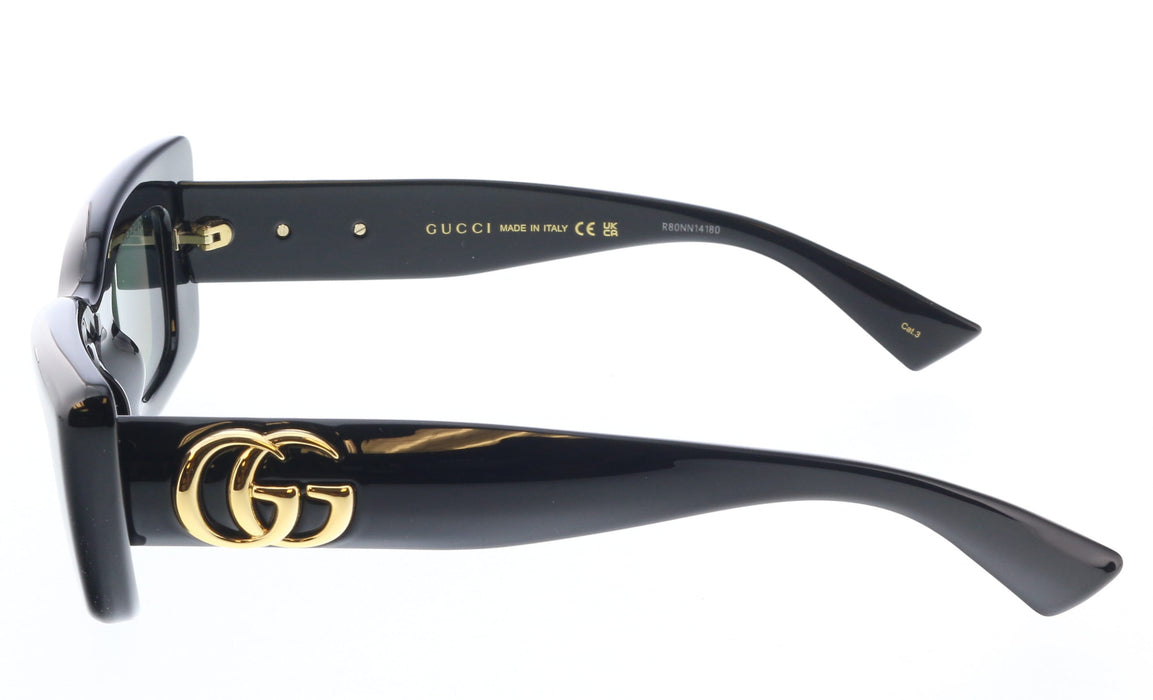 Gucci GG1827S-001 Black cat-eye Ladies Sunglasses