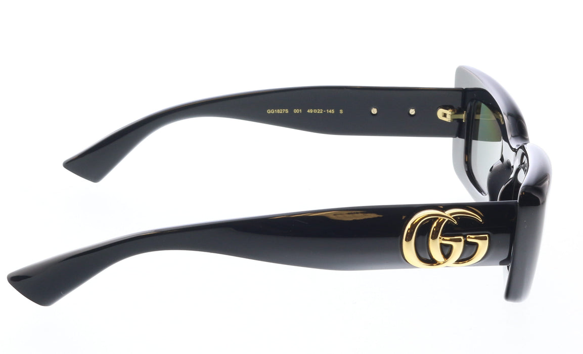 Gucci GG1827S-001 Black cat-eye Ladies Sunglasses