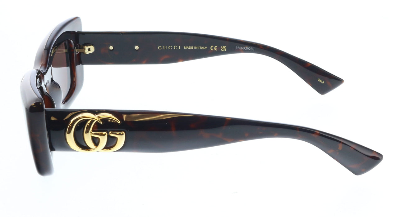 Gucci GG1827S-002 Havana cat-eye Ladies Sunglasses