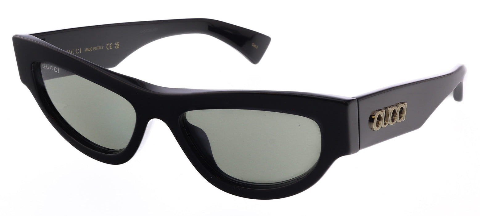 Gucci GG1834S-001 Black cat-eye Ladies Sunglasses