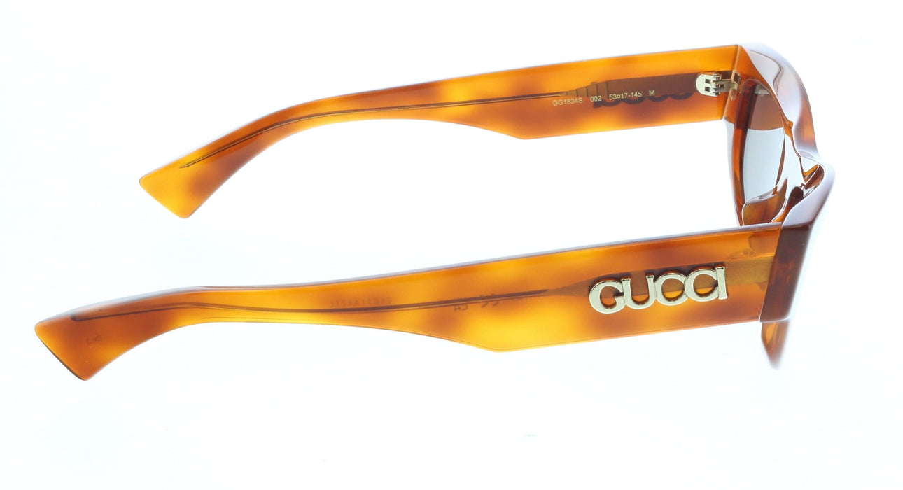 Gucci GG1834S-002 Havana cat-eye Ladies Sunglasses