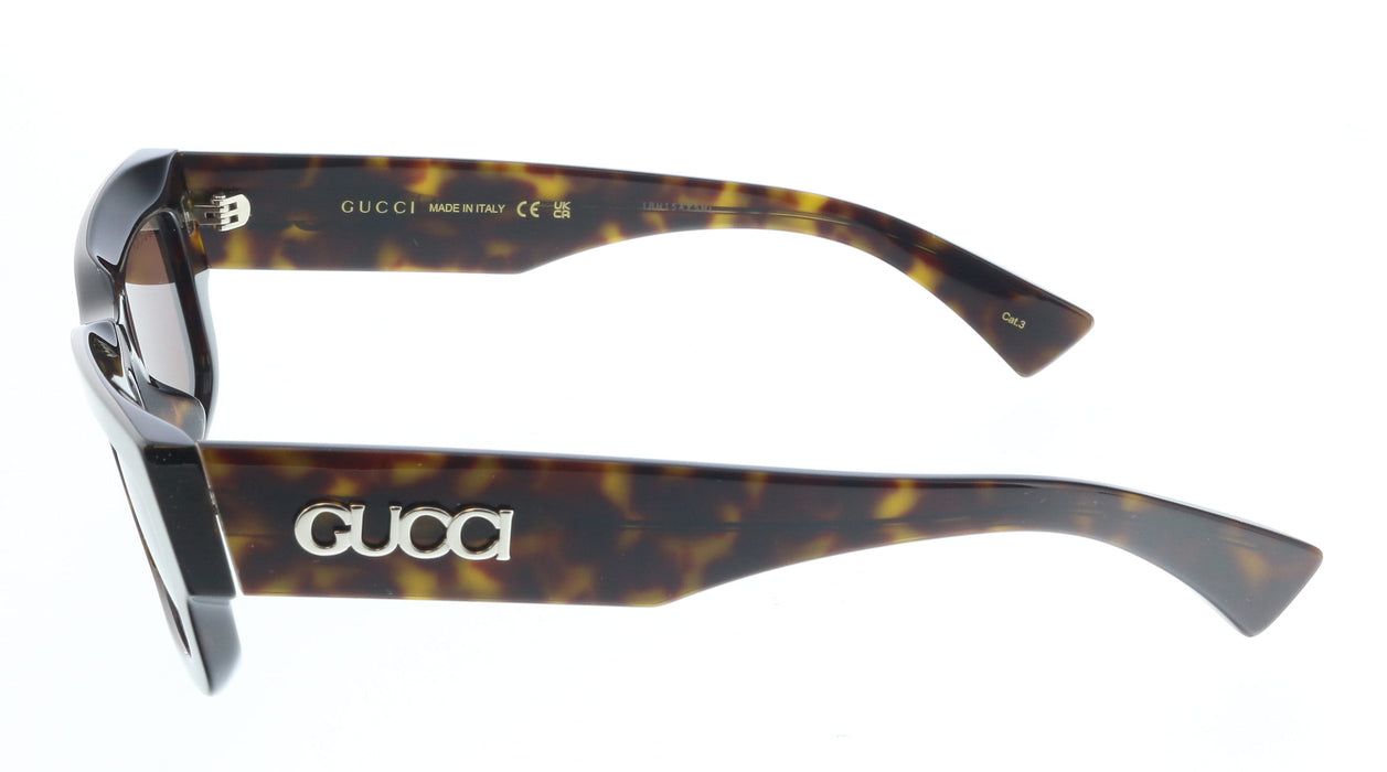 Gucci GG1838S-002 Havana square Ladies Sunglasses