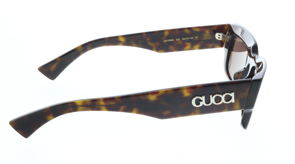 Gucci GG1838S-002 Havana square Ladies Sunglasses
