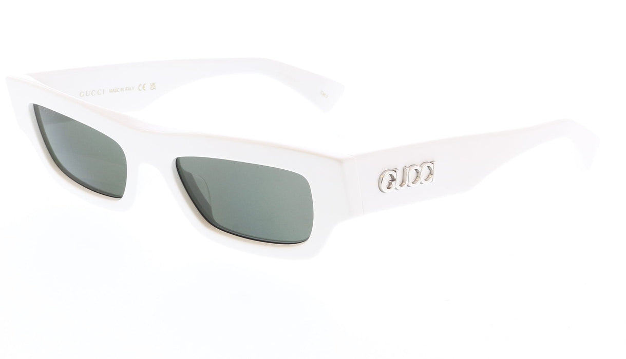 Gucci GG1839S-005 White square Mens Sunglasses