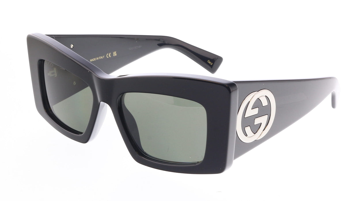 Gucci GG1842S-001 Black square Mens Sunglasses