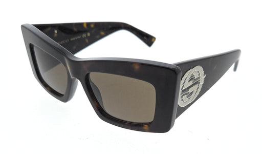 Gucci GG1842S-002 Havana square Mens Sunglasses