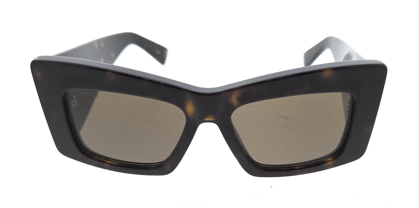 Gucci GG1842S-002 Havana square Mens Sunglasses