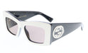 Gucci GG1842S-006 White & Black cat-eye Ladies Sunglasses