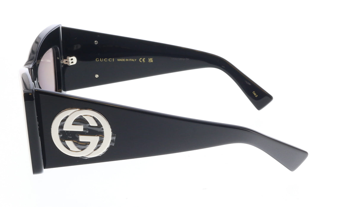 Gucci GG1842S-006 White & Black cat-eye Ladies Sunglasses