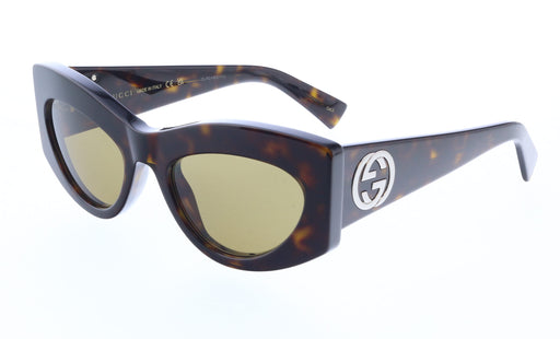 Gucci GG1843S-002 Havana cat-eye Ladies Sunglasses