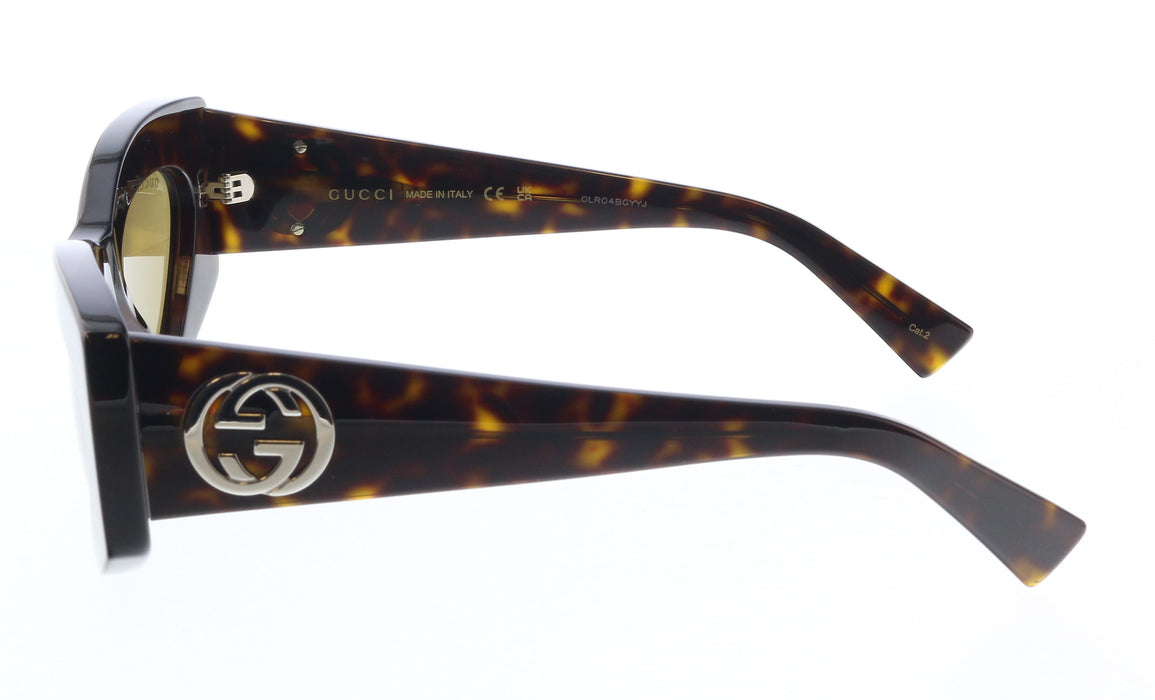 Gucci GG1843S-002 Havana cat-eye Ladies Sunglasses