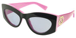 Gucci GG1843S-005 Black & Fuchsia cat-eye Ladies Sunglasses