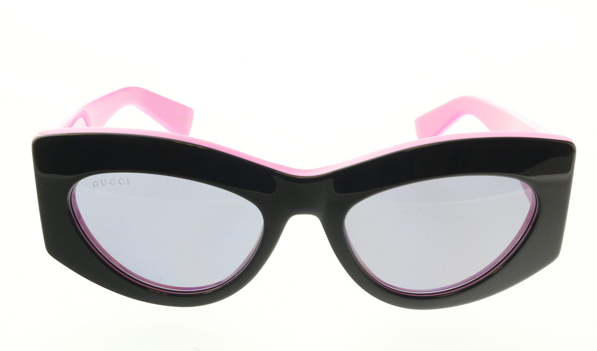 Gucci GG1843S-005 Black & Fuchsia cat-eye Ladies Sunglasses