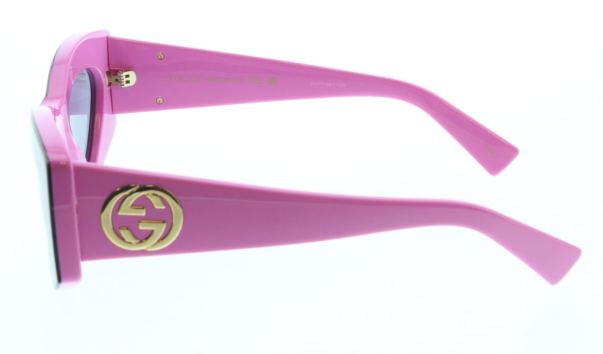 Gucci GG1843S-005 Black & Fuchsia cat-eye Ladies Sunglasses