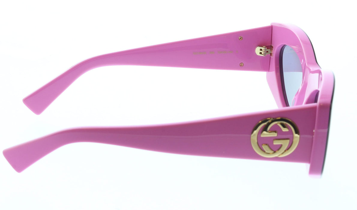 Gucci GG1843S-005 Black & Fuchsia cat-eye Ladies Sunglasses