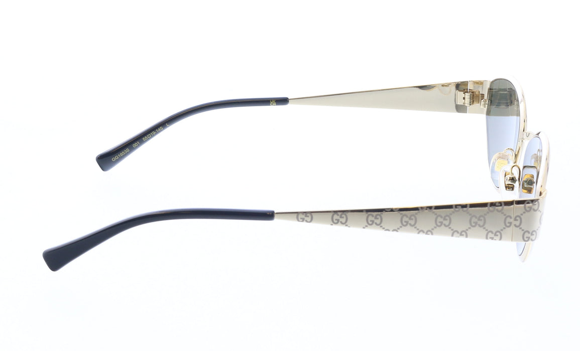Gucci GG1853S-001 Gold cat-eye Ladies Sunglasses