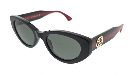 Gucci GG1862S-001 Black, green & red cat-eye Ladies Sunglasses