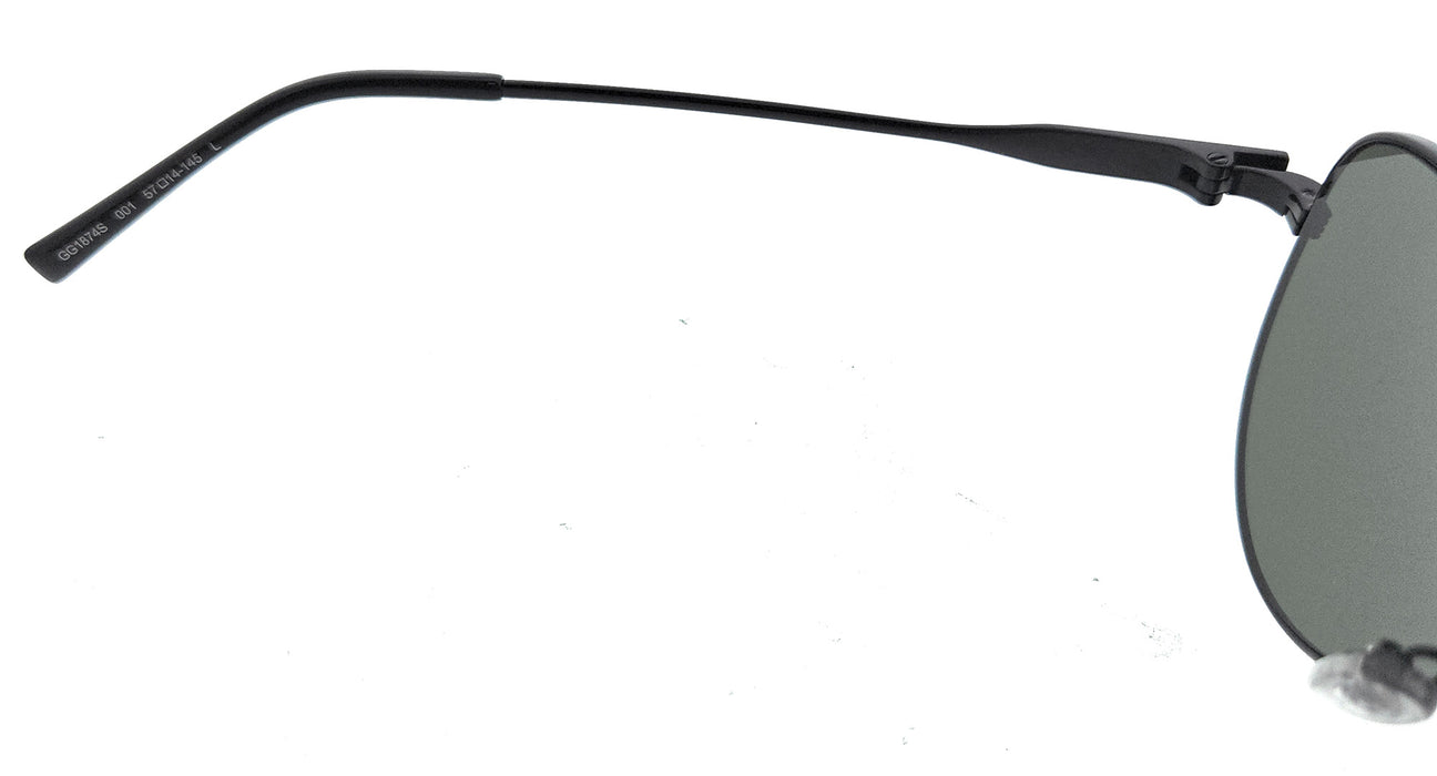 Gucci GG1874S-001 Black aviator Mens Sunglasses