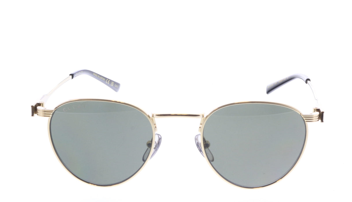 Gucci GG1875S-001 Gold aviator Mens Sunglasses