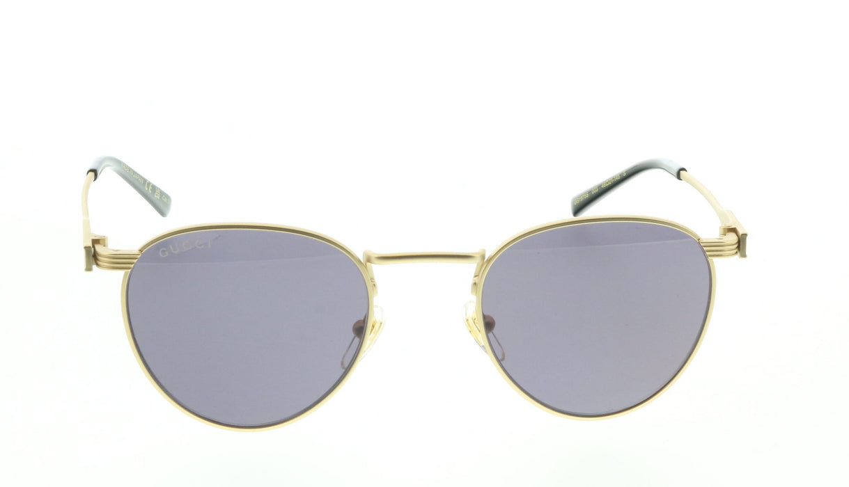 Gucci GG1875S-003 Gold aviator Mens Sunglasses
