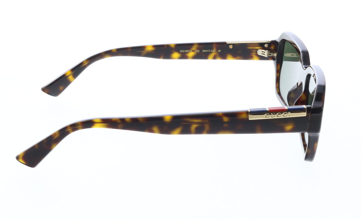 Gucci GG1887S-002 Havana square Mens Sunglasses