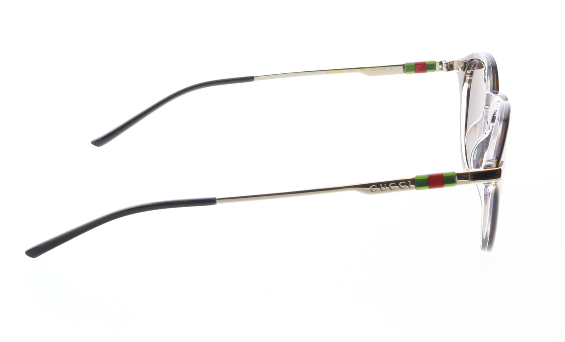 Gucci GG1890S-002 Havana & Silver round Mens Sunglasses