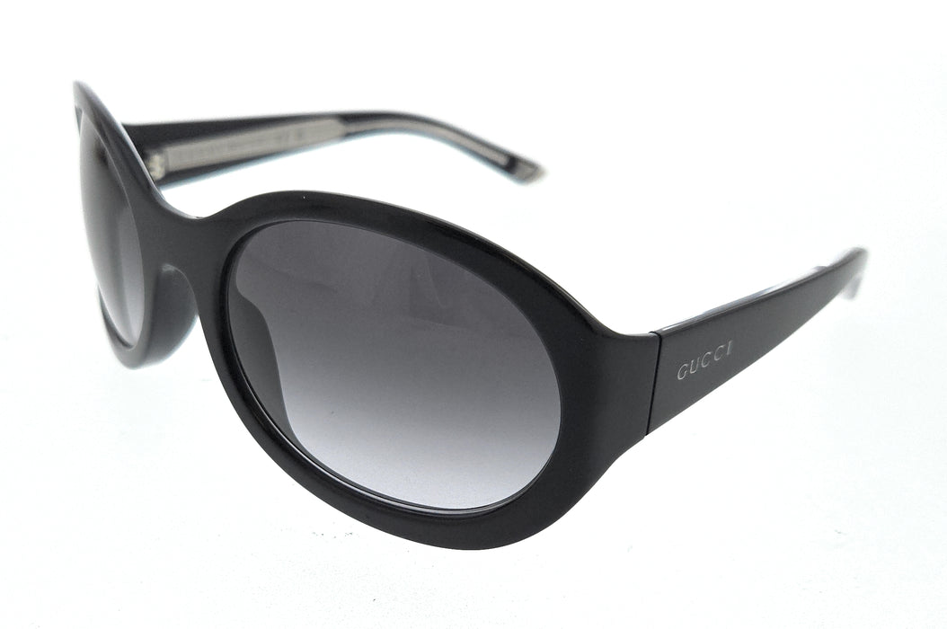 Gucci GG2012S-001 Black round Ladies Sunglasses