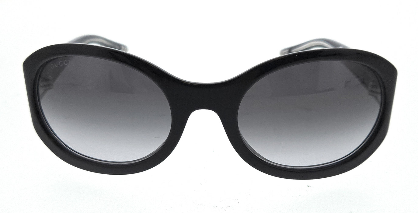 Gucci GG2012S-001 Black round Ladies Sunglasses