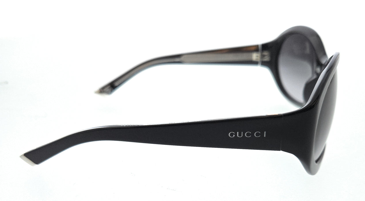 Gucci GG2012S-001 Black round Ladies Sunglasses
