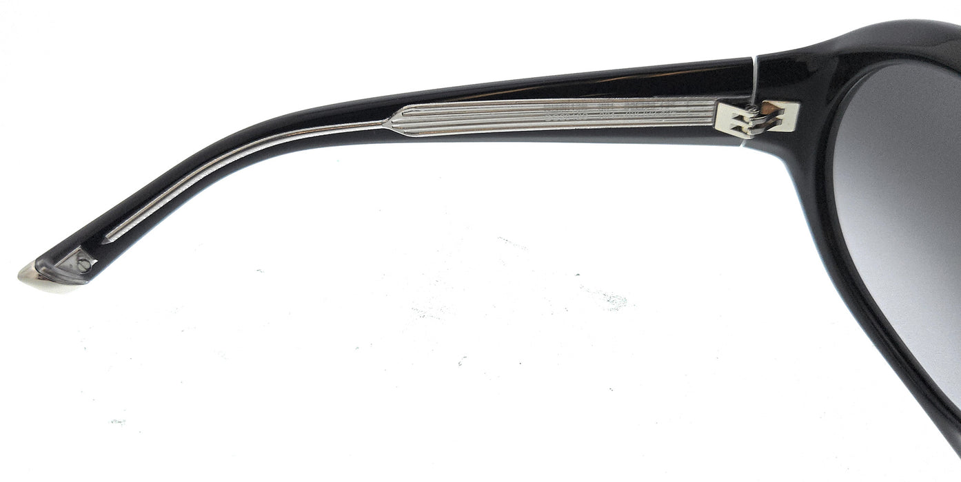 Gucci GG2012S-001 Black round Ladies Sunglasses