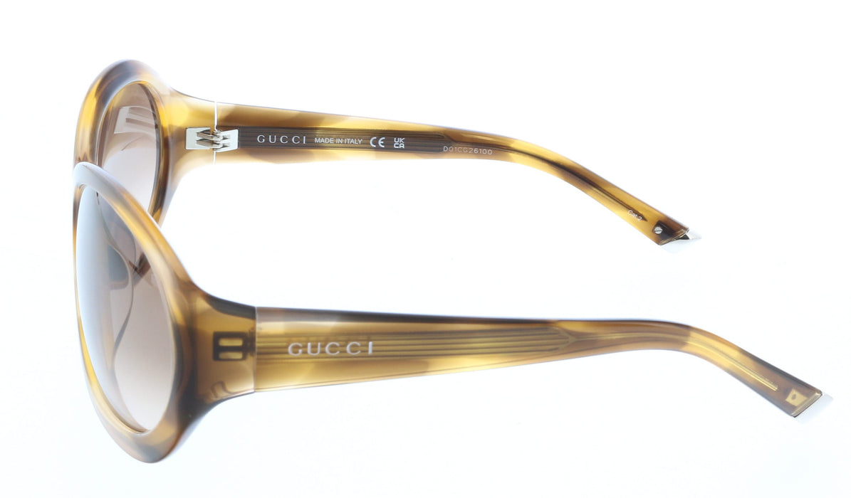 Gucci GG2012S-016 Havana Oval Sunglasses Bold Elegance in a Retro Silhouette
