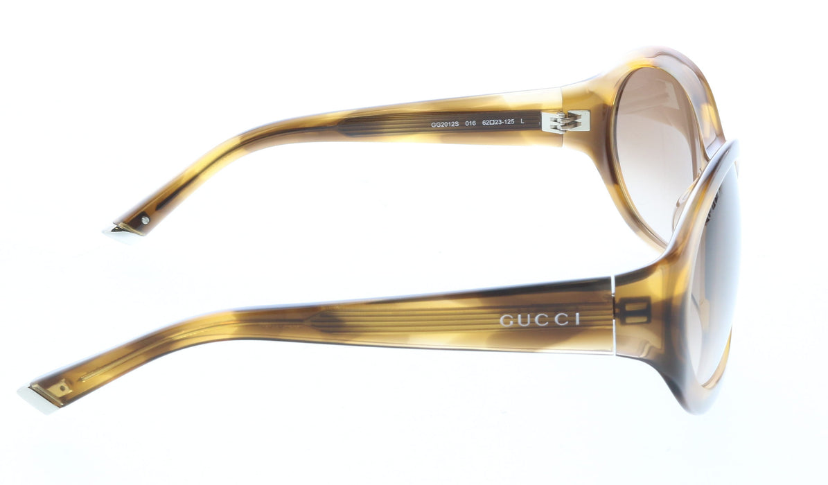 Gucci GG2012S-016 Havana Oval Sunglasses Bold Elegance in a Retro Silhouette