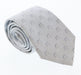 Emporio Armani Light Blue Geometric 100% Silk Mens Tie