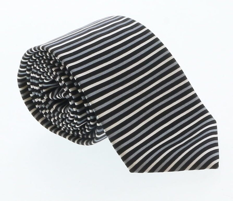 Emporio Armani Multicolor Striped 100% Silk Mens Tie