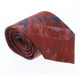 Emporio Armani Red Graphic 100% Silk Mens Tie