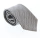 Emporio Armani Silver Dotted 100% Silk Mens Tie