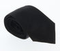 Emporio Armani Black solid 100% Silk Mens Tie