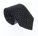 Emporio Armani Black Geometric 100% Silk Mens Tie