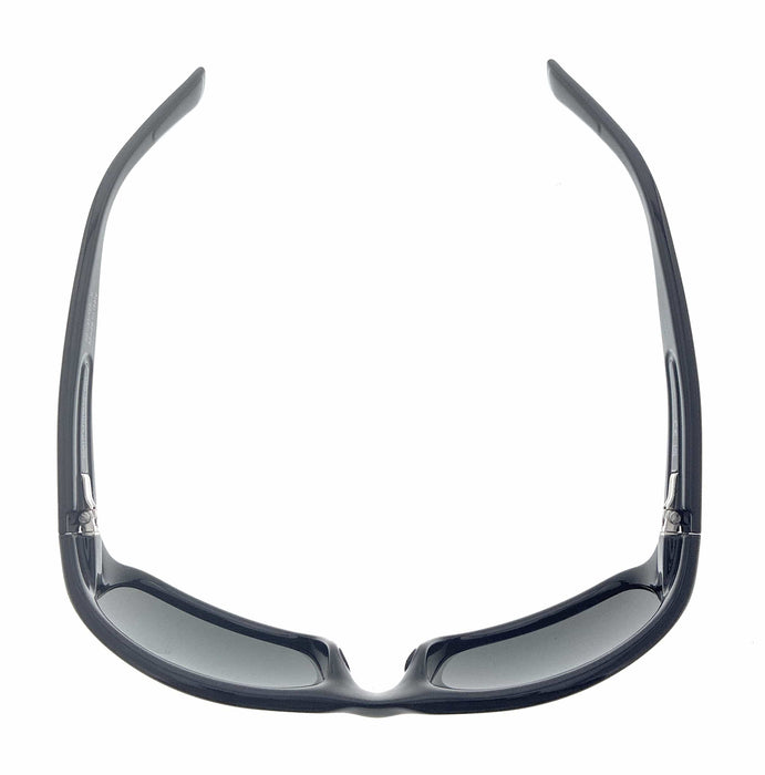 Maui Jim MJ0103S001 Polarized Wraparound Sunglasses for Men Lightweight Black