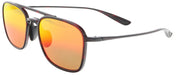 Maui Jim MJ0447S003 Aloha Glow Aviator Red Black Tortoise Navigator