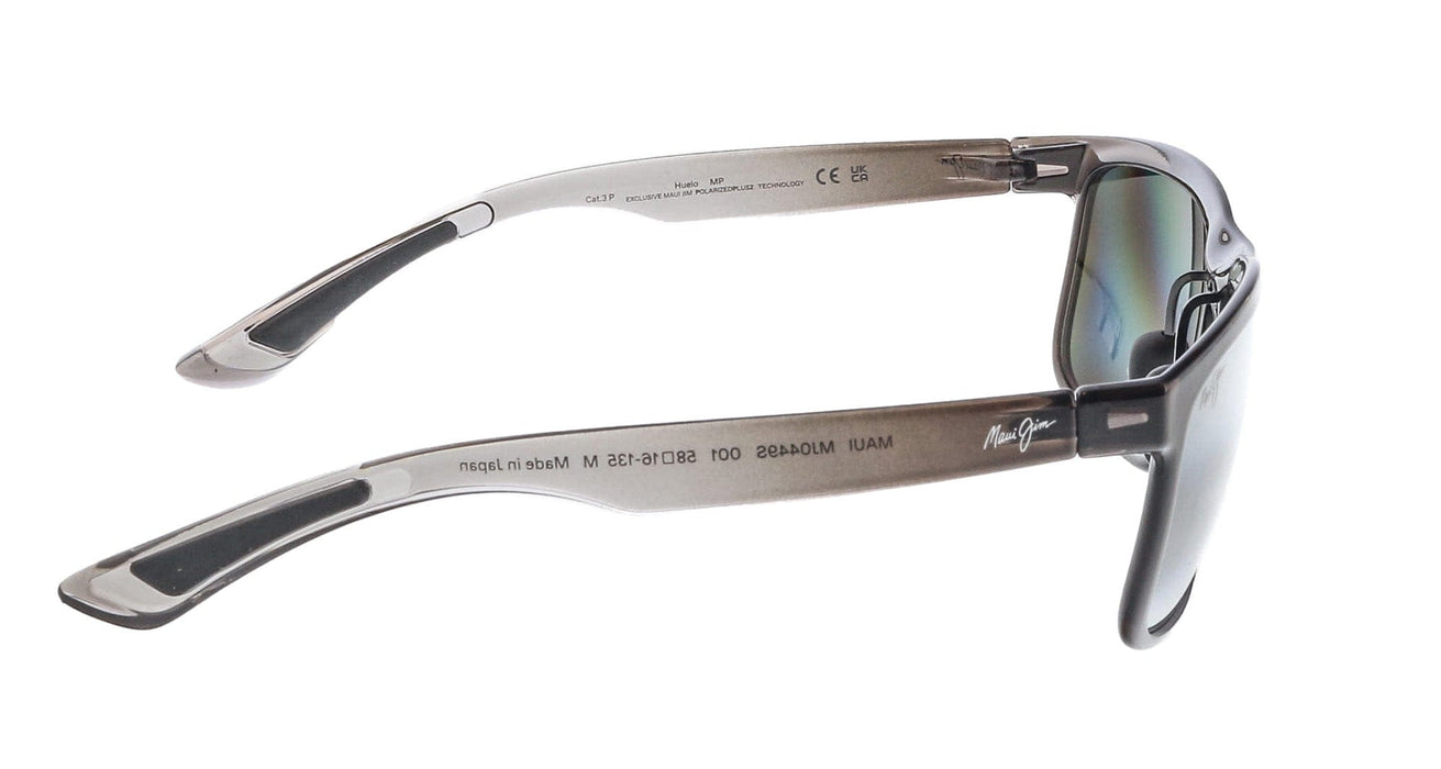 Maui Jim MJ0449S001 Modern Clarity Translucent Grey Rectangular Sunglasses