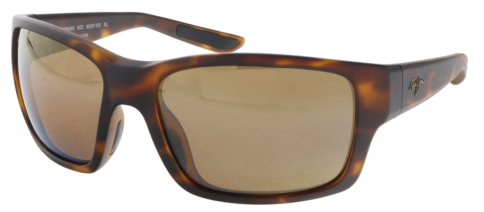 Maui Jim MJ0604S003 Bold Tortoise Shell Frame Sunglasses Rich Brown