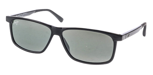 Maui Jim MJ0618S001 Sleek Horizons: Polarized Square Black