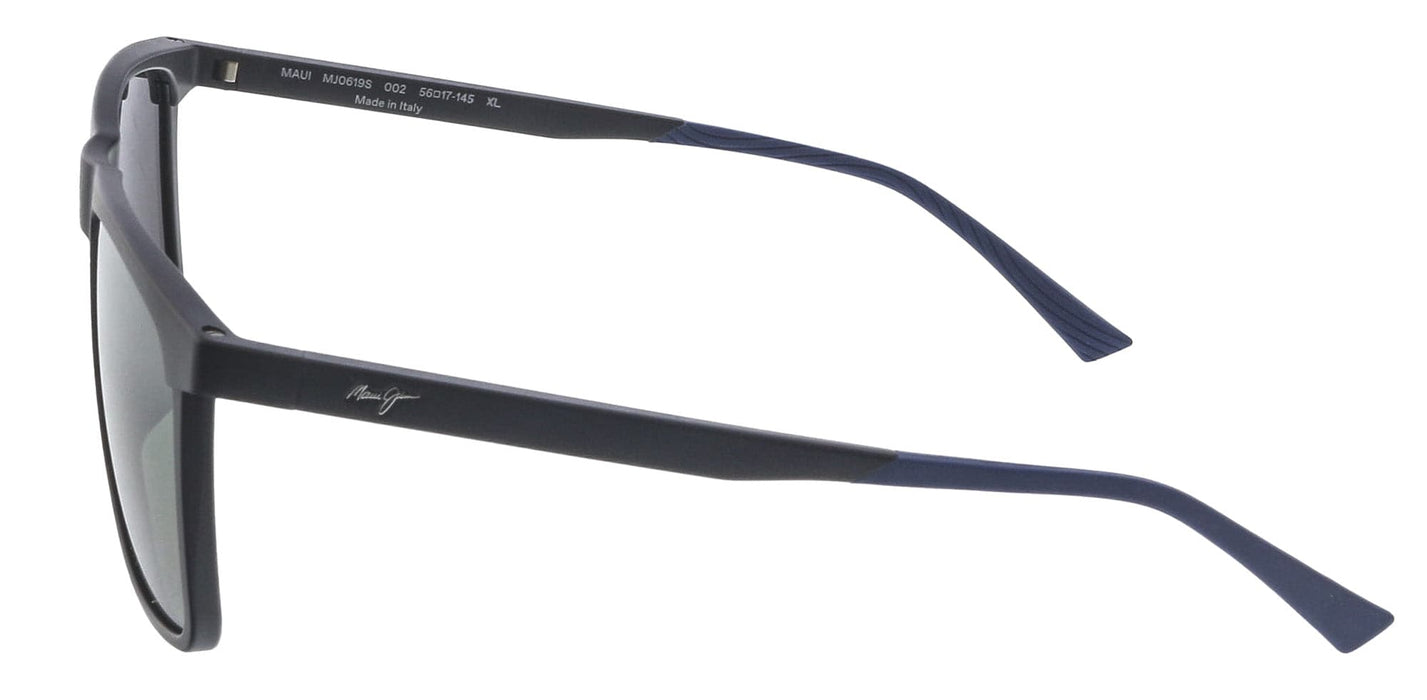Maui Jim MJ0619S002 Modern Ocean Vibes Matte Blue Sunglasses Grey