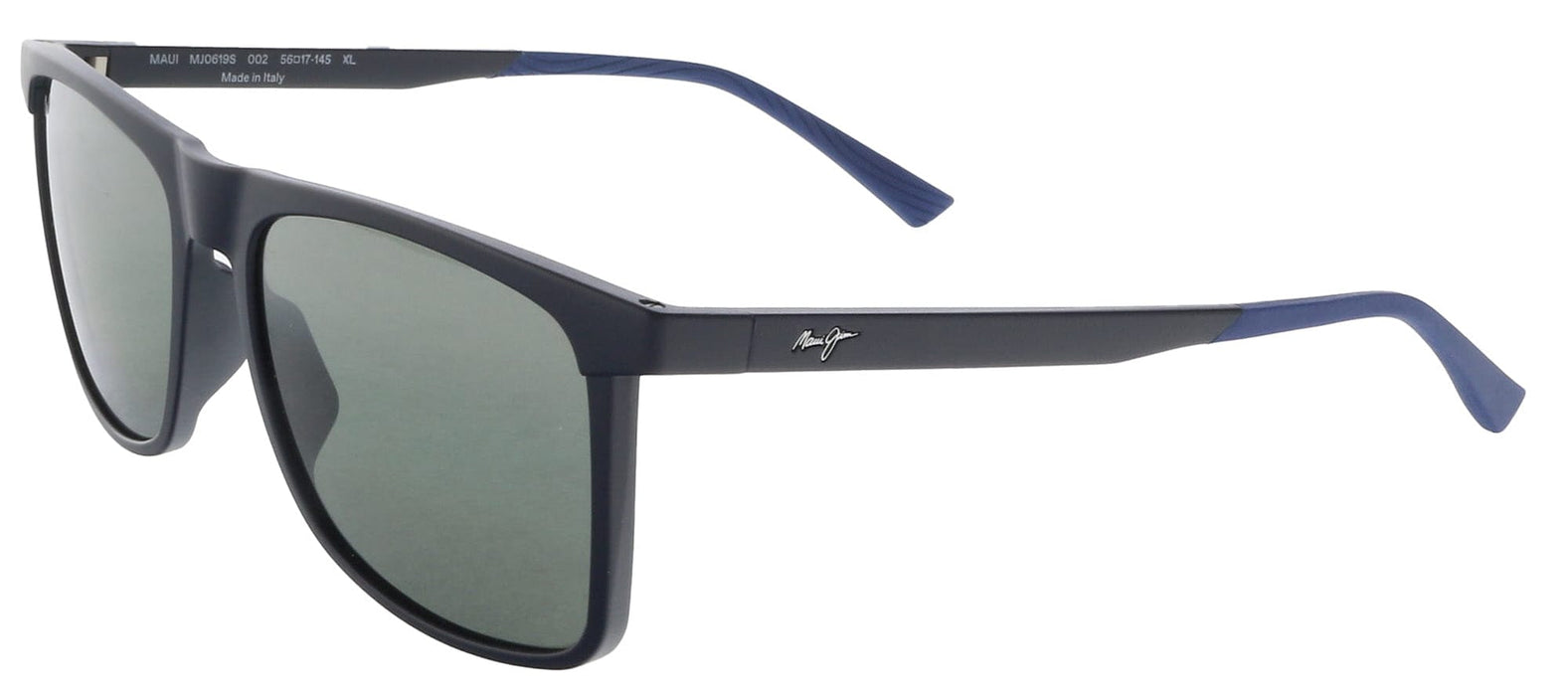 Maui Jim MJ0619S002 Modern Ocean Vibes Matte Blue Sunglasses Grey