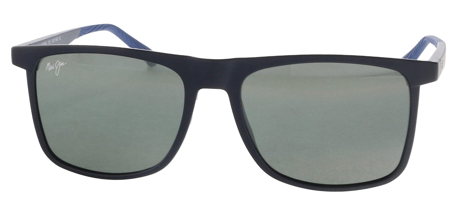 Maui Jim MJ0619S002 Modern Ocean Vibes Matte Blue Sunglasses Grey