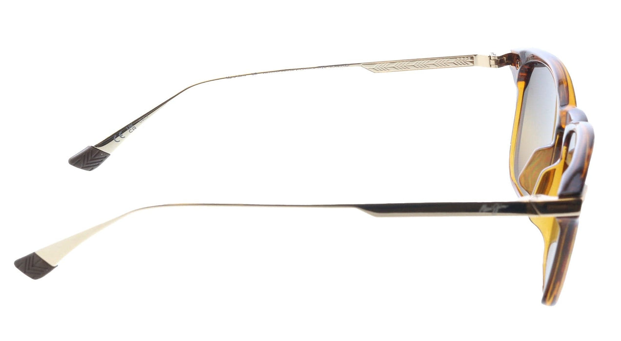 Maui Jim MJ0623S002 Manaolana Unisex Square Sunglasses Havana / Bronze